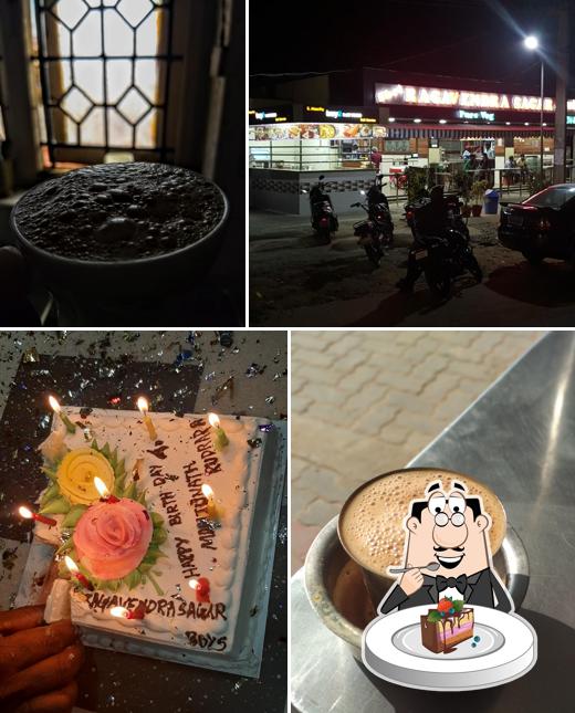 Chocolate cake at Ragavendra Sagar