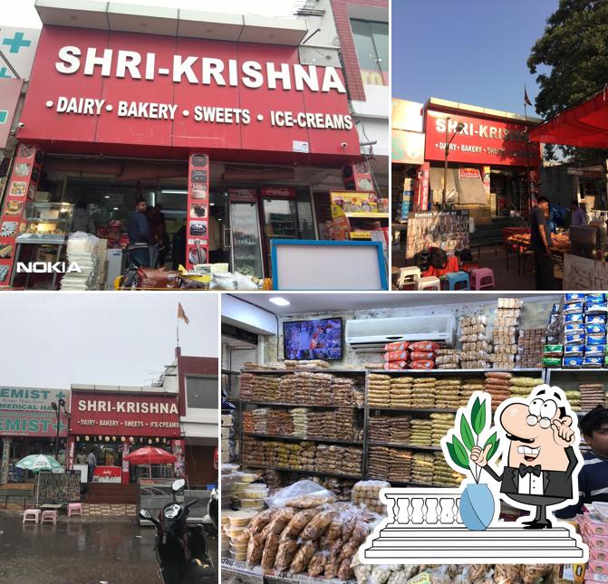 The exterior of Shri Krishna - Bakery & Dairy