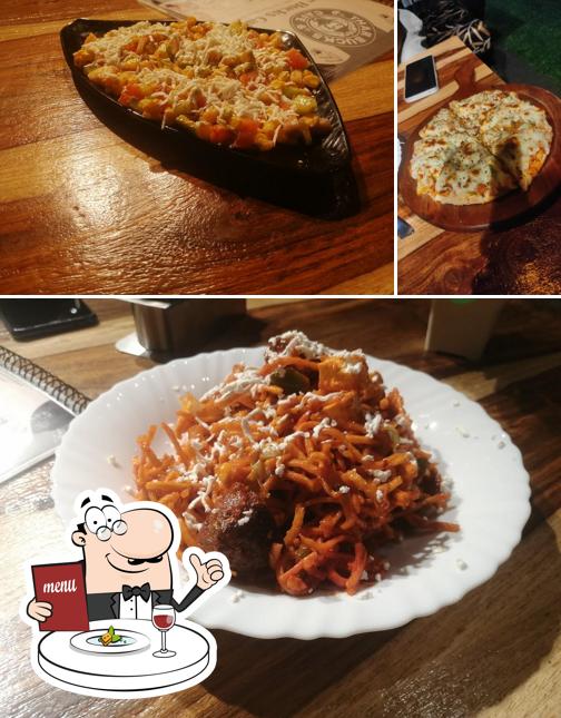 Food at Thar books cafe