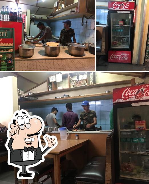 The interior of Tourist Restaurant