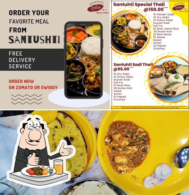 Food at Santushti Restaurant Thali Specialist