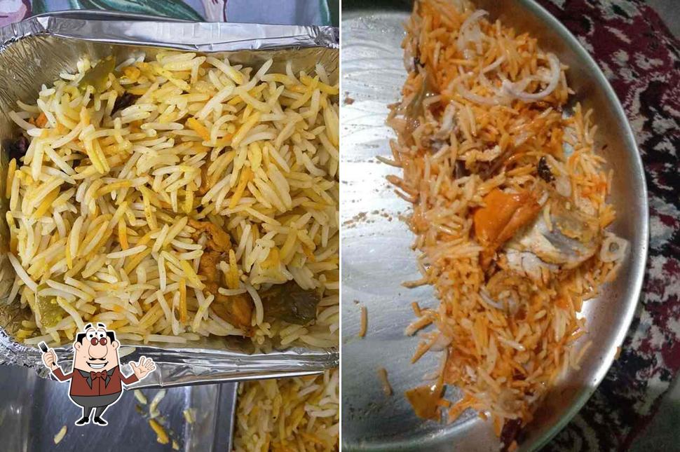 Food at Shama Chicken Corner