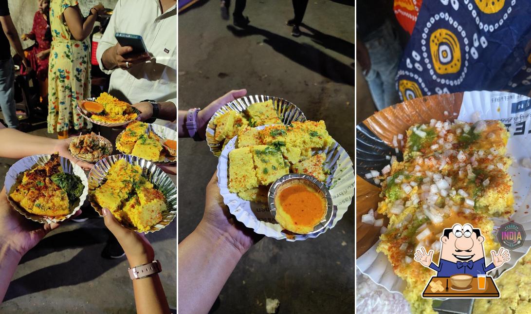 Chaat at Shreeji Live Dhokla & Papdi no lot