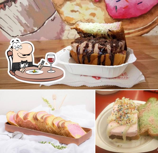 Meals at Singapore Icecream Sandwich
