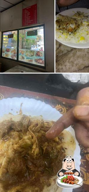 Food at Al Minara hotel