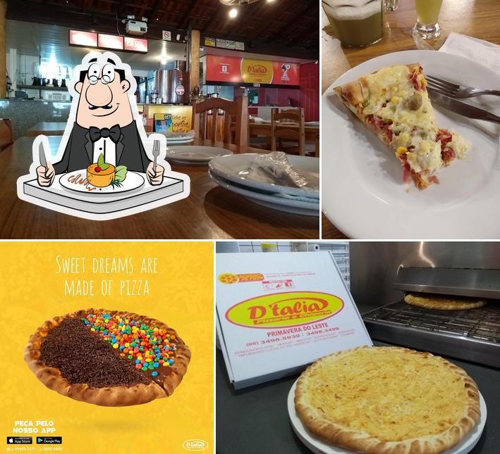 Comida em D'talia Pizzaria e Choperia