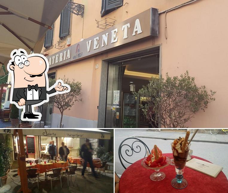 Gelateria Veneta dal 1927 si caratterizza per la interni e dolce