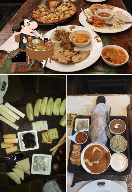 Food at Hobnob Gourmet Cafébar