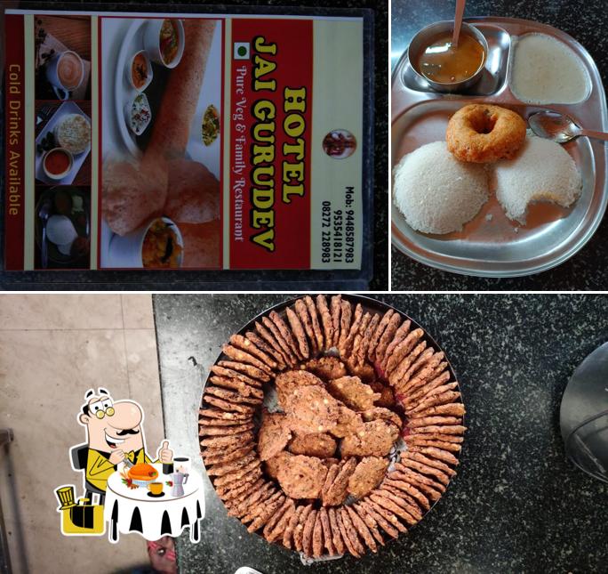 Meals at Jai Gurudev Hotel