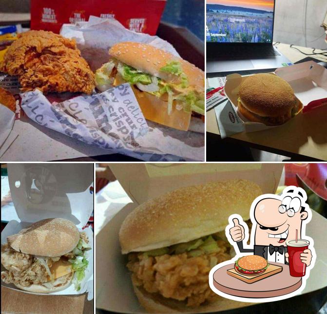 KFC’s burgers will suit a variety of tastes