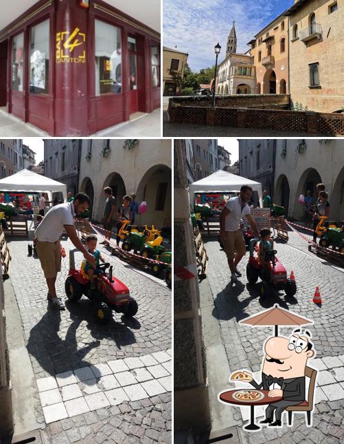 Guarda gli esterni di Pizzeria ai Quattro Cantoni