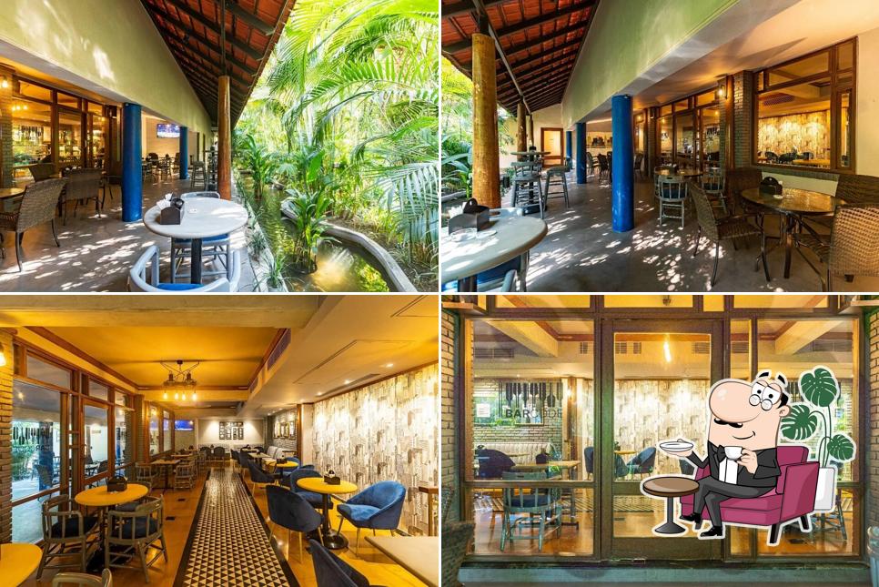 The interior of Barcode - Kwality's Motel Shiraz