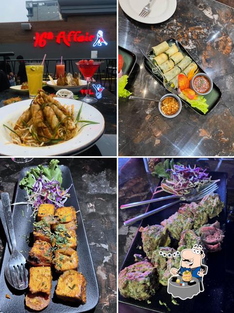 Food at 16th Affair A Rooftop Club and Kitchen