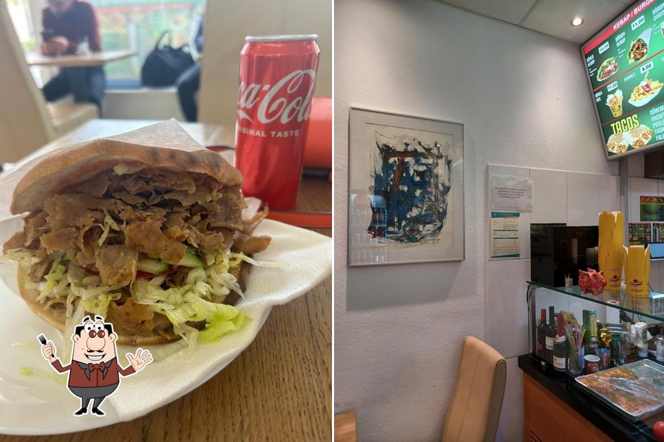 Panino con maiale stirato al Binni Kebap Pizza