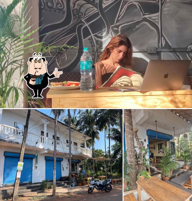 Enjoy a beverage at Cool talk cafe