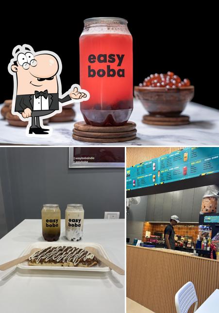 The interior of Easy Boba - Thane