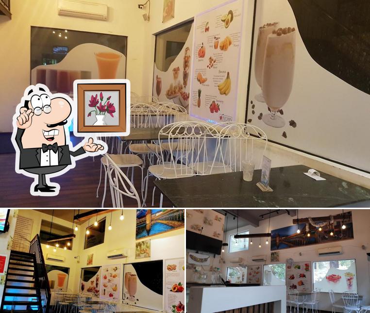 The interior of Fruit Shop on Greams Road, T. Nagar