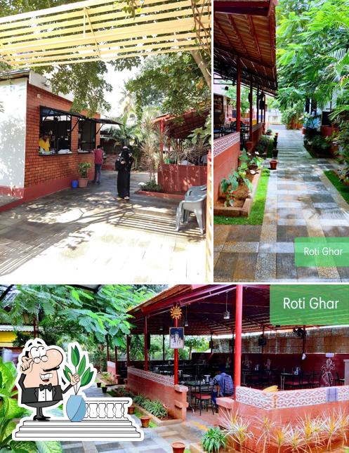 The exterior of Roti Ghar