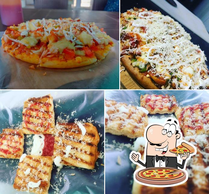 Order different variants of pizza