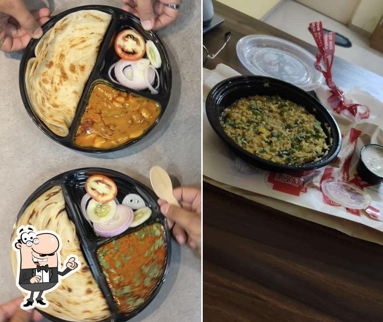 Take a seat at one of the tables at Fluffy Egg