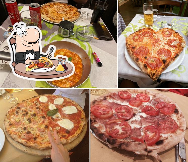 A Da Vinci Ristorante Pizzeria, puoi ordinare una bella pizza