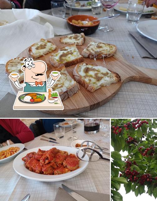 Platti al Agriturismo Cavatello