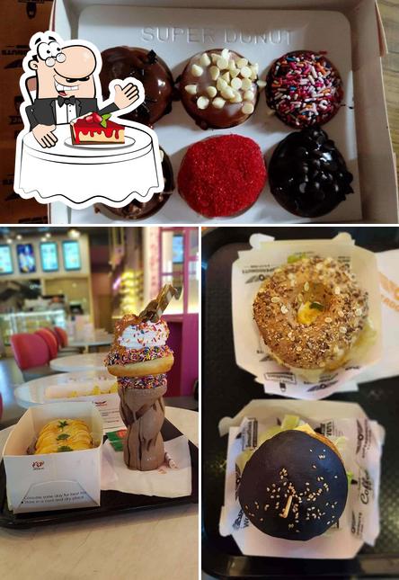 Super Donuts-American Eatery & Bakery provides a selection of sweet dishes