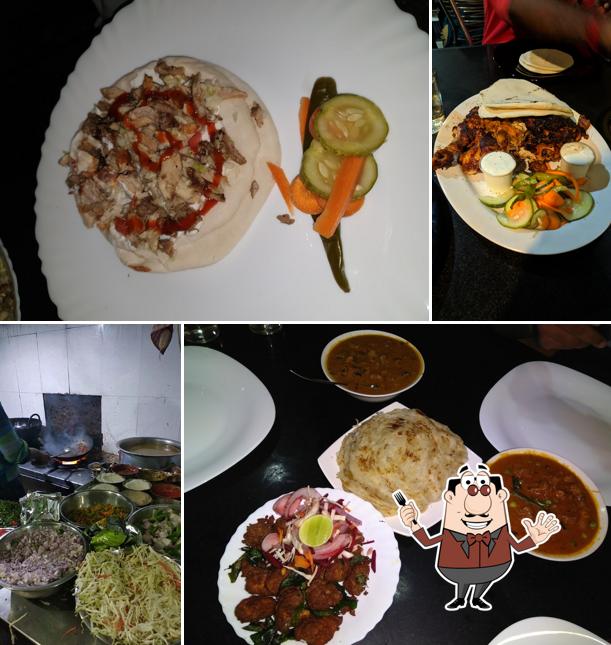 Food at Gee Bee Restaurant