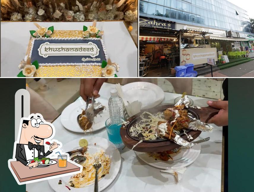 The restaurant's food and interior
