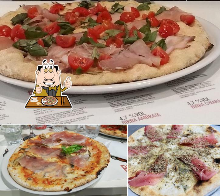 A Levante Pizza e Birra RUBIU, puoi ordinare una bella pizza