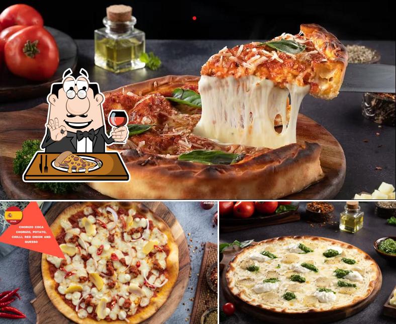 Order various kinds of pizza