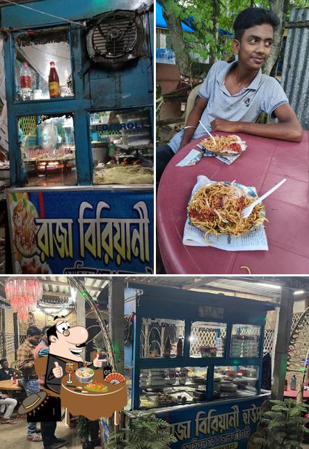 This is the photo displaying food and interior at Raja Dar Biriyani House