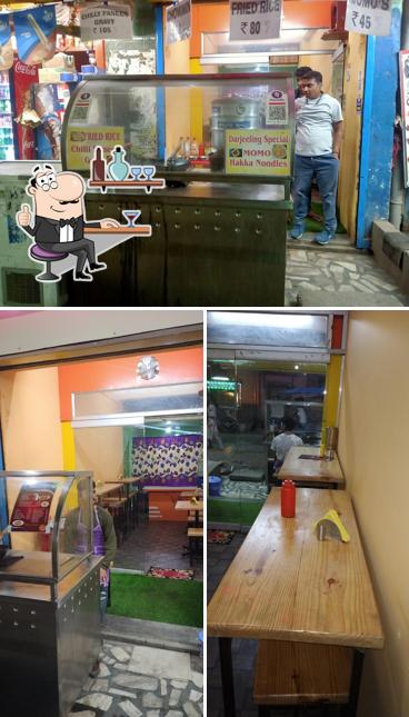 The interior of ARYA'S CAFE & RESTAURANTS