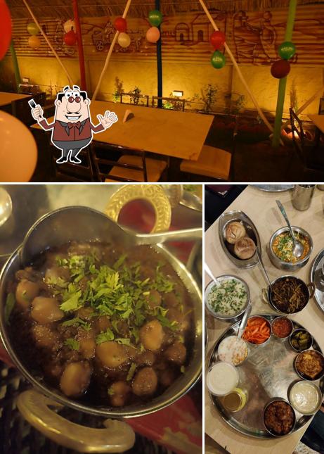 Desi Chulha Rabri Wala is distinguished by food and interior