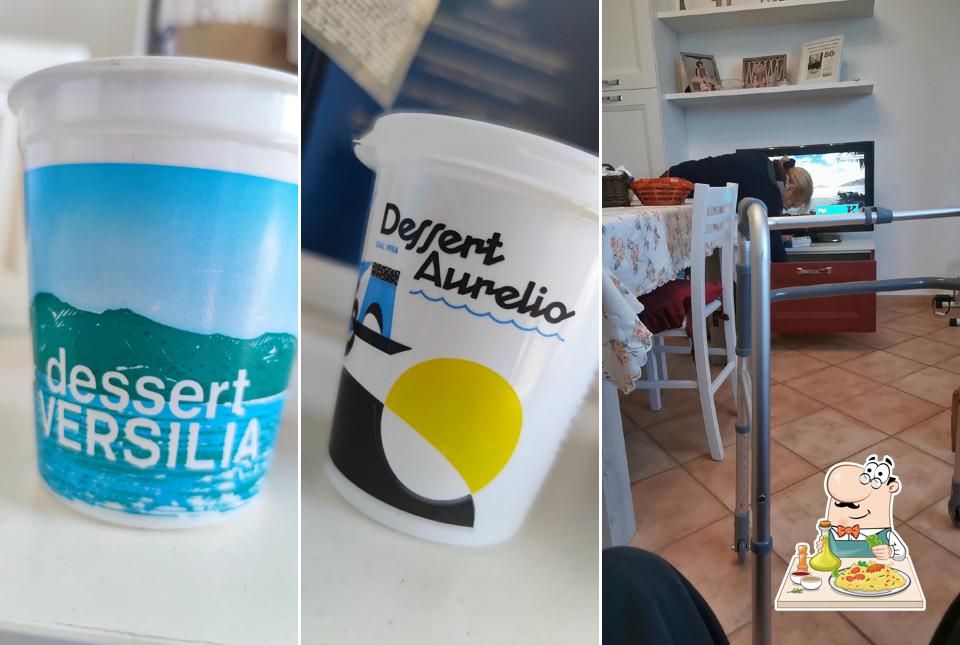 Platti al Gelateria Versilia