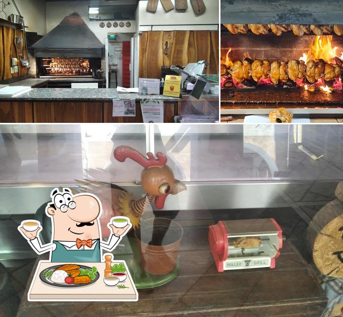 Guarda la immagine che raffigura la cibo e interni di Girarrosto Polleria Descalzo Tassano