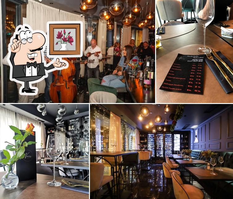 Gli interni di NOIR RESTAURANT SPLIT
