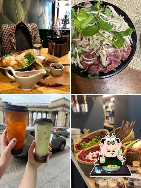 Food at Pho'n'Roll Cafe
