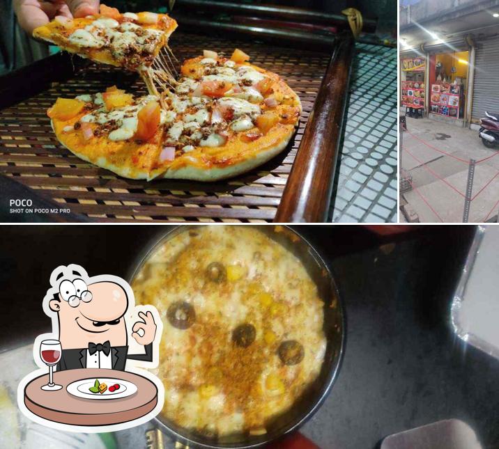 Pizzaanatomy is distinguished by food and exterior