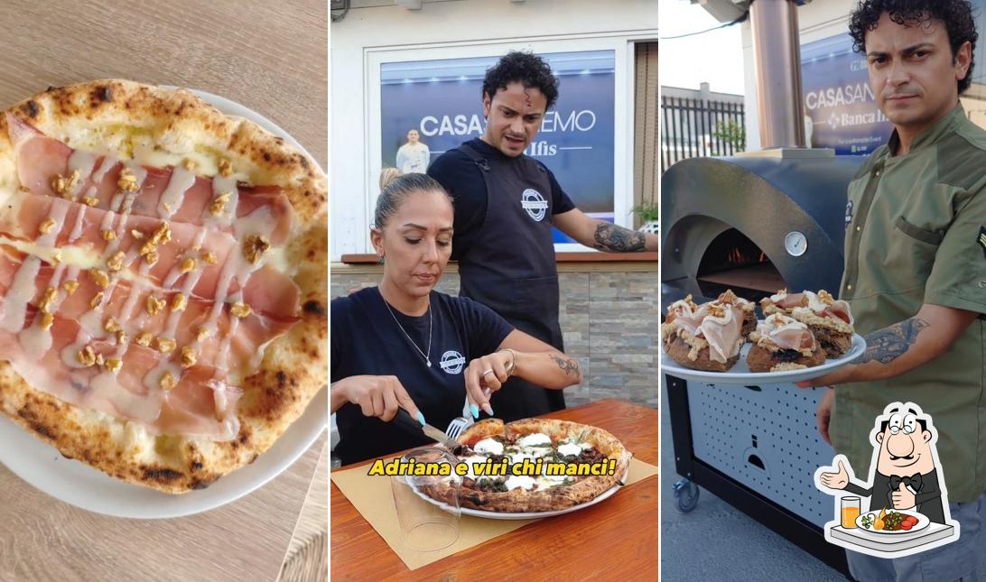 Platti al Pizzeria Mani In Pasta