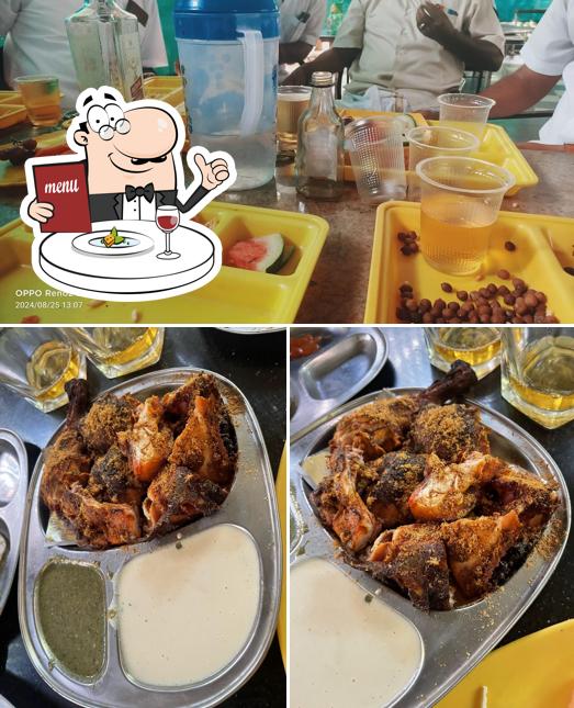 Meals at Poonsolai Club bar பூஞ்சோலை கிளப் பார்