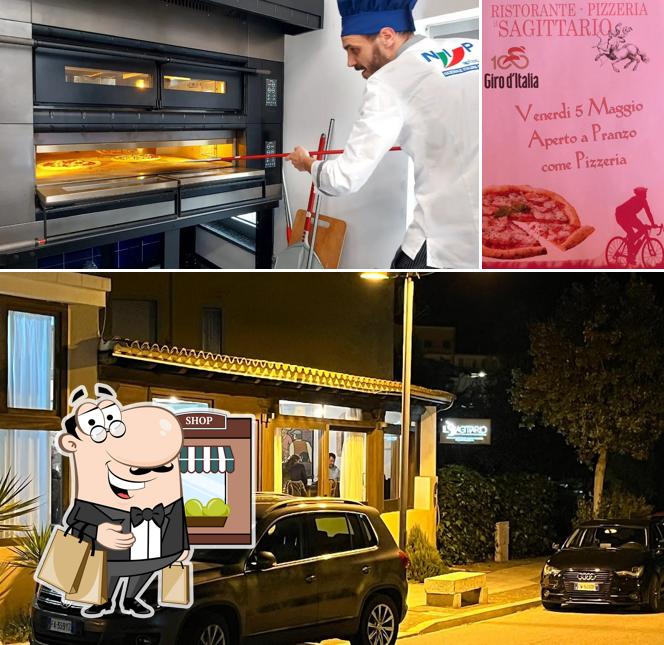 Goditi la vista dagli esterni di Ristorante Pizzeria Il Sagittario