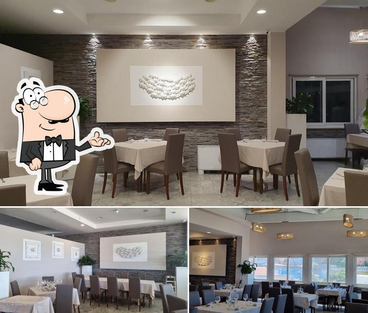 Gli interni di Salsedine Cucina di Mare e Pizza