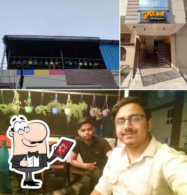 The restaurant's exterior and interior