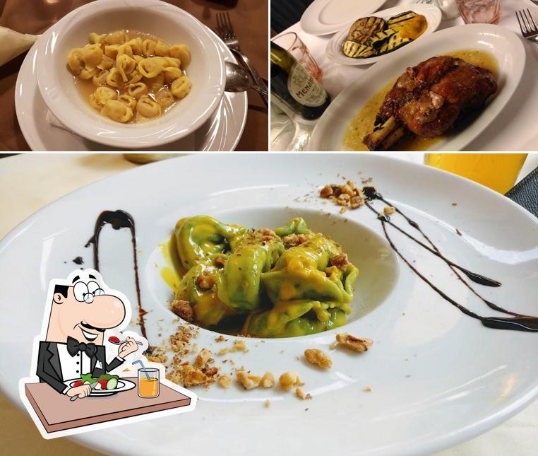 Cibo al Trattoria del Rosso