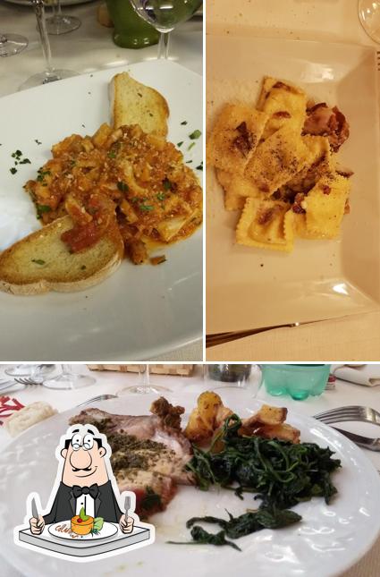 Cibo al ristorante maurizio