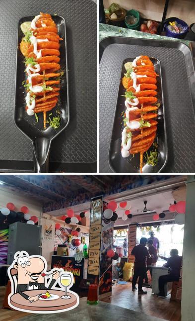 The picture of food and interior at Tandoori Nation