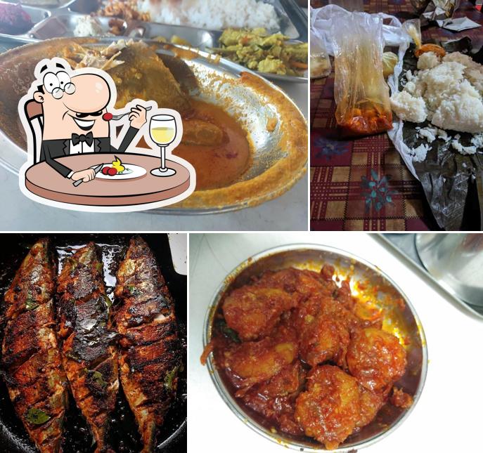 Meals at Swantham Tharavadu