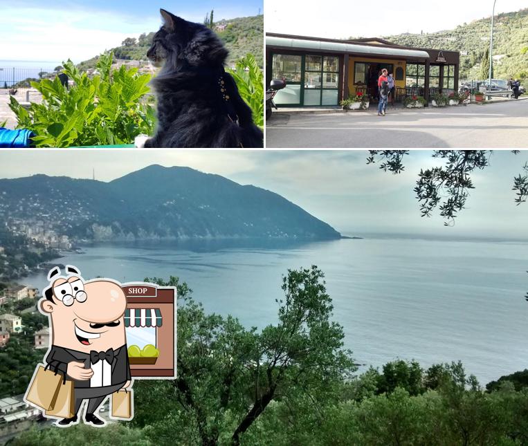 Goditi la vista dall'area esterna di Trattoria Al Baretto