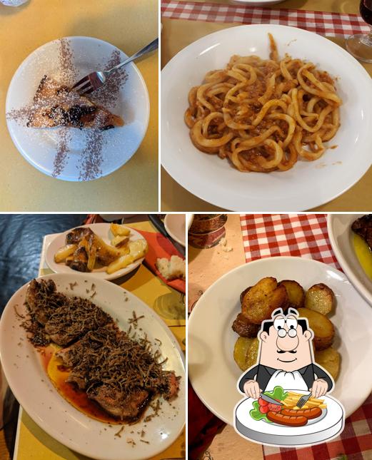 Cibo al Trattoria dai Brinzelloni